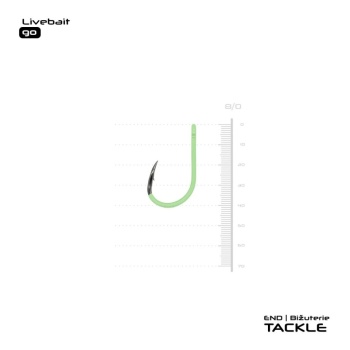CARLIGE VAGNER HOOK LIVEBAIT GO NO 8/0, BUC/PAC 4 - Img 3