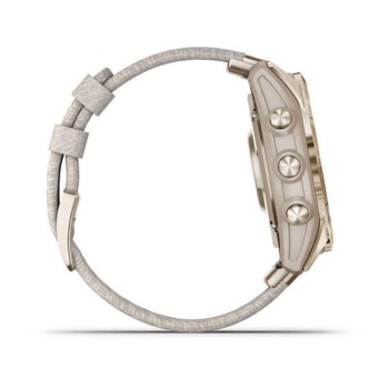 CEAS GARMIN FENIX 7S SAPPHIRE SOLAR CREAM GOLD TI / CREAM 42MM - Img 4