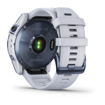 CEAS GARMIN FENIX 7X SAPPHIRE SOLAR MINERAL BLUE TI / WHITESTONE 51MM - Img 10