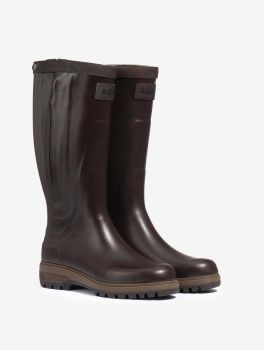 CIZME AIGLE RUBBER PARCOURS 3.0 TROPHEE BROWN MAR.43 - Img 4