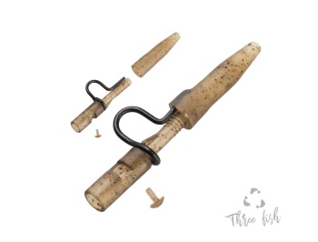 CLIPS ZFISH HEAVY DUTY PIN + TAIL RUBBER 6BUC/PLIC