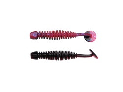CREATURA BERKLEY POWERBAIT POWER LEECH 50MM SALMON EGG RED / BLACK