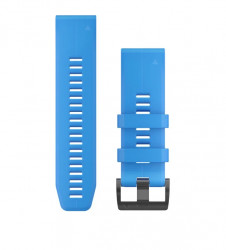 CUREA SILICON PENTRU CEAS GARMIN 26MM PT. FENIX 5X PLUS BLUE