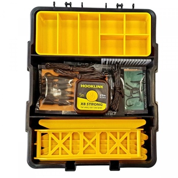 CUTIE CU ACCESORII CRAP ORANGE CARP UNIVERSAL HARD 97PIESE - Img 2