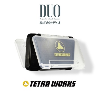 CUTIE DUO TETRA WORKS RUN GUN CASE 17.5X10.5X3.8CM BLACK/GOLD LOGO - Img 2