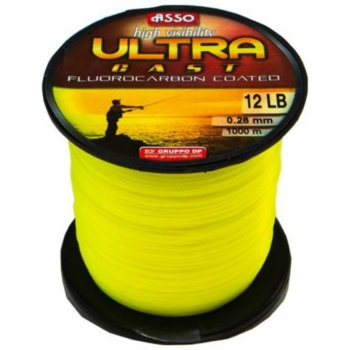 FIR ASSO ULTRA CAST GALBEN FLUO 0.32MM 1000M - Img 2