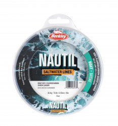 FIR FLUOROCARBON BERKLEY NAUTIL FCSHOCK 30M 0.60 CLEAR