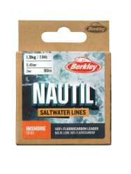 FIR FLUOROCARBON BERKLEY NAUTIL INSHORE 50M/54YD, 0,30MM, 6,4KG/14,1LB CLEAR