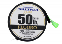 FIR FLUOROCARBON DAIWA SALTIGA FC LEADER X LINK 033MM 16LBS 30M