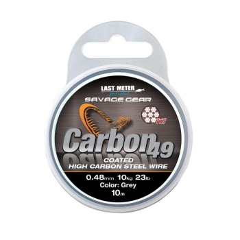 FIR METALIC SAVAGE GEAR CARBON49 070MM/23KG/10M - Img 2