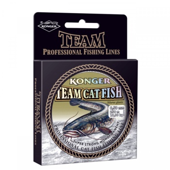 FIR MONO KONGER TEAM CAT FISH 0.80MM 37KG 250M GRI - Img 2