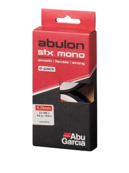 FIR MONOFILAMENT ABU GARCIA ABULON STX; 2X100M, 0,40MM, 12KG , BLUE