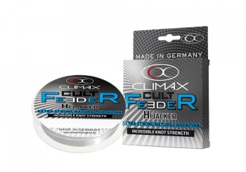 FIR MONOFILAMENT CLIMAX CULT FEEDER HIJACKER NATURAL HOOKLINK 25M 0.28MM
