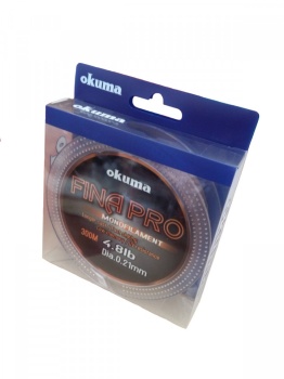 FIR MONOFILAMENT OKUMA FINA PRO 043MM/7,0KG/300M - Img 2