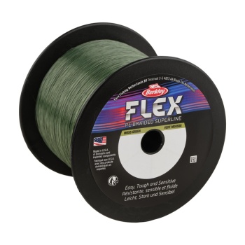FIR TEXTIL BERKLEY FLEX BRAID 0.12MM 2000M MOSS GREEN - Img 2