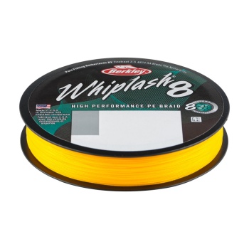 FIR TEXTIL BERKLEY WHIPLASH WHIP8 300M 0.25 NEW YELLOW