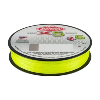 FIR TEXTIL BERKLEY X5 FLUORO VERDE 0,20MM/20,00KG/150M - Img 3