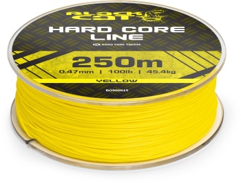 FIR TEXTIL BLACK CAT BC HARD CORE LINE YELLOW 45.4KG 0.47MM 250M - Img 5