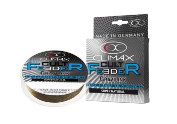 FIR TEXTIL CLIMAX CULT FEEDER GRAVILINK 10m 0.13mm Camou Brown