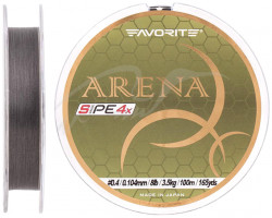 FIR TEXTIL FAVORITE ARENA PE 4X SILVER GRAY 100M