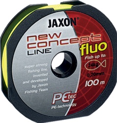 FIR TEXTIL JAXON CONCEPT LINE GALBEN FLUO 100M 0.35MM
