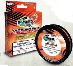 FIR TEXTIL POWER PRO BITE MOTION 150M 0.15MM 9KG ORANGE