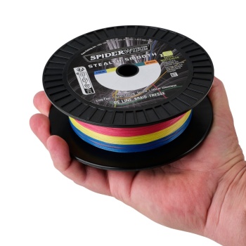 FIR TEXTIL SPIDERWIRE STEALTH SMOOTH8 X8 PE BRAID 600M 654YD 0.23MM 23.6KG 52LB MULITI - Img 6