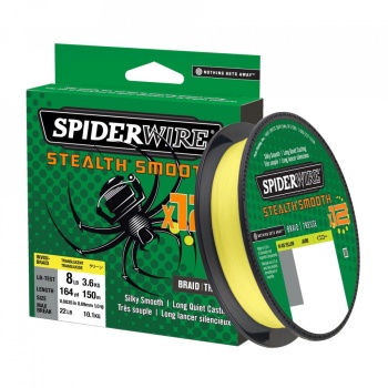 FIR TEXTIL SPIDERWIRE STEALTH X12 0.06MM2000M 5.4K HI-VIS YELLOW