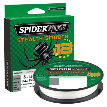 FIR TEXTIL SPIDERWIRE STEALTH X12 0.07MM2000M 6.0K TRANSLUCID