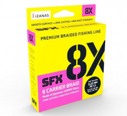 FIR TEXTIL SUFIX SFX 8X BRAID 150YDS 0.128MM / 7.3KG / 16.06LB / HOT YELLOW