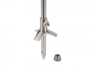 FIXARE PICHET CARP SPIRIT INOX 300 DECK STAND & ANTI TWIST COLLAR 2 IN 1 - Img 3
