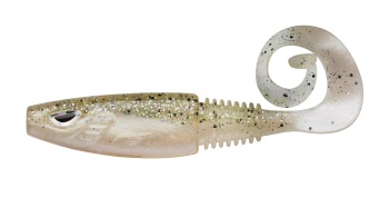 GRUB BERKLEY SICK CURL 12CM SALT-PEPPER 30PCS