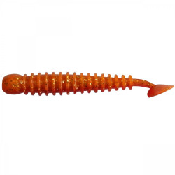GRUB ROCK'N BAIT CULTIVA RB-2 31 CRAB ORANGE RING KICK TAIL