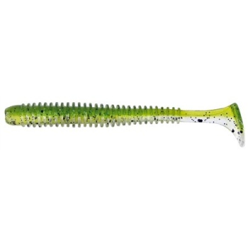 GRUBBER SHAD SKINNY KONGER TRANSPARENT PEPPER 013 , 5CM
