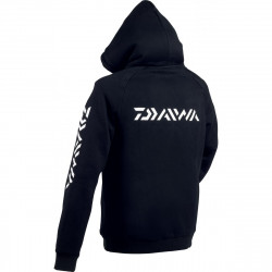 HANORAC DAIWA CU GLUGA NEGRU MARIME L