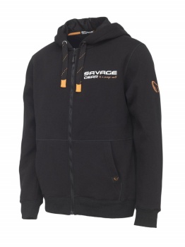 HANORAC SAVAGE GEAR URBAN ZIP BLACK INK MAR.2XL - Img 2