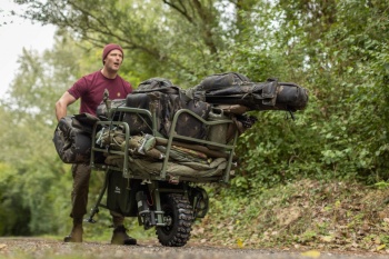 HUSA LANSETE KORDA COMPAC HOLDALL 3 LANSETE + 3 MULINETE 3.90M CAMO - Img 5