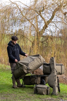 HUSA PAT AVID CARP RVS BEDCHAIR BAG - XL 105X90X31CM