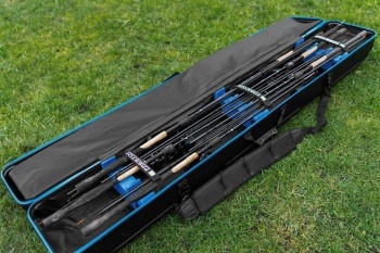 HUSA RIGIDA PRESTON HARDCASE ROD SAFE XL 6 LANSETE + 6 MULINETE 190X29X24CM - Img 15