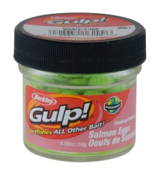 ICRE SOMON BERKLEY GULP FLOATING SALMON EGGS FLOR RED 35