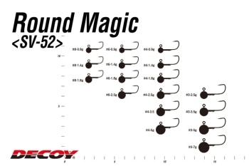 JIG DECOY SV-52 ROUND MAGIC NR.4 2.5GR 5BUC/PLIC - Img 4