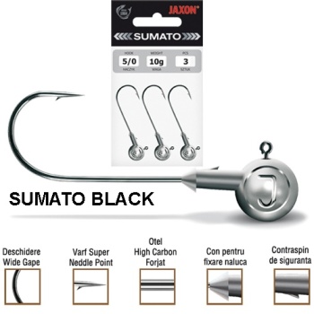 JIG JAXON SUMATO BLACK 4-3GR 5/PLIC