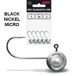 JIG JAXON TANAMI MICRO BLACK NICKEL 4-4GR 10/PLIC