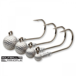 JIG MADCAT GOLF BALL NO.10/0 40GR JIGHEAD NATURAL BULK