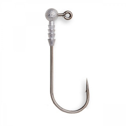 JIG MADCAT GOLF BALL NO.12/0 10GR JIGHEAD NATURAL BULK