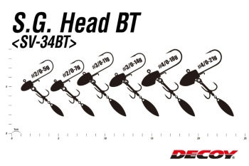 JIG MONTURA DECOY SV-34BT S.G HEAD BT NR.2/0 7GR 3BUC/PLIC - Img 4