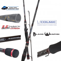 LANSETA CASTING HERAKLES BLACK WEAPON REVENGE Cast 213cm 1/4-3/4 Extra Fast 1BUC