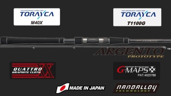 LANSETA GRAPHITELEADER ARGENTO PROTOTYPE GLAPS-902LML FAST 2.74M 28G 2BUC