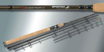 LANSETA SPORTEX XCLUSIVE FEEDER NT MEDIUM HEAVY 3.90M 100-190G 3+3BUC - Img 2