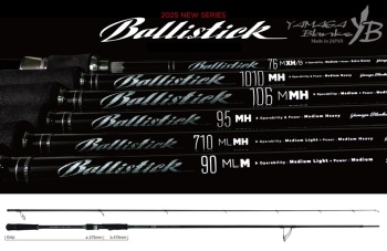 LANSETA YAMAGA BALLISTICK 95MH 2.876M 8-50GR 2BUC FUJI SIC K TITANIUM - Img 2